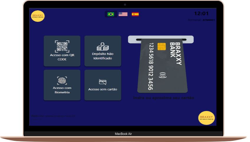 BRXSS - autoatendimento web para terminais
